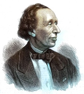 Hans Christian Andersen (1805-1875) Danish writer and storyteller, best known for his fairy tales,