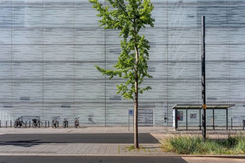 The Forum Confluentes, cultural building on the central square in Koblenz, it houses the Middle