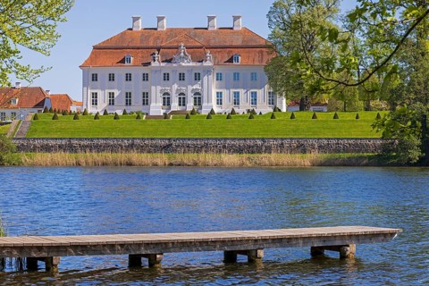 Meseberg Castle, Baroque Castle, Guesthouse of the German Federal Government, Huwenowsee,