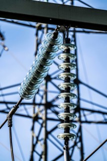 Transformer station, from Westnetz, here different voltage levels of electric current are