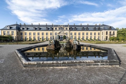 Palace, Herrenhausen Gardens, Hanover, Lower Saxony, Germany