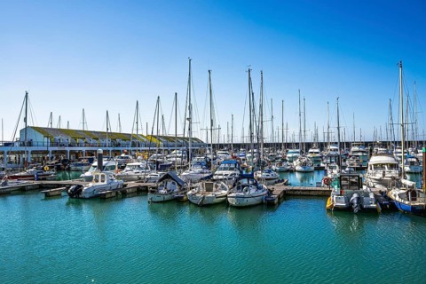 Brighton Marina, Brighton, East Sussex, England, United Kingdom
