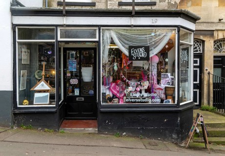 Elvers Studio shop selling Jewellery and witchy stuff, Stroud, Gloucestershire, England, UK