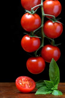 Cherry tomatoes on a stick, cherry tomato