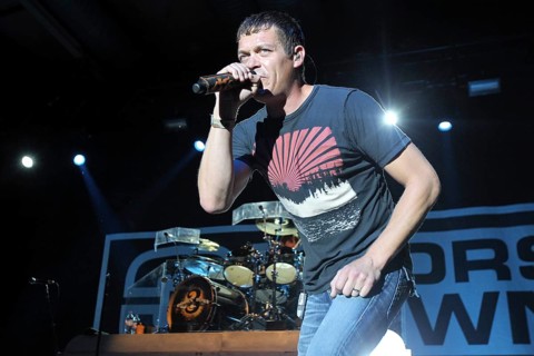 3 Doors Down, US singer Brad Arnold performing live in C-Hall on June 11, 2013 in Berlin