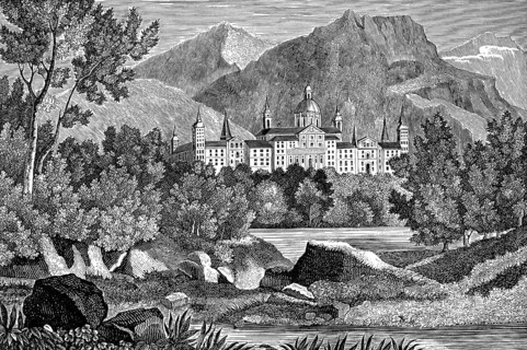 The Royal Site of San Lorenzo de El Escorial, Spain
