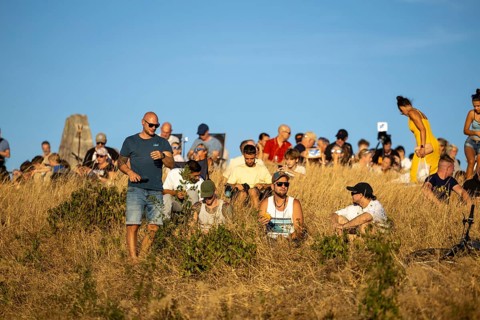 Solar eclipse August 2026 in Ludwigshafen am Rhein***The Michaelsberg in Maudacher Bruch, the