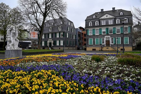 Birthplace of Friedrich Engels, today the Museum of Industrial Culture, Wuppertal, Bergisches Land,