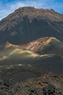 Vulcano on Fogo. Cabo Verde. Africa