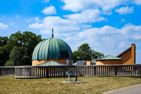 Stjerneborg Observatory, part of the Tycho Brahe Museum in Sankt Ibb on the island of Ven,