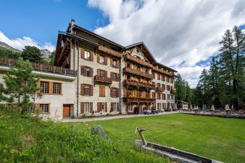 Grand Hôtel & spa hotel Arolla, hotel in the mountains, Valais, Western Alps Switzerland