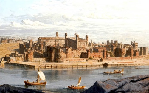 Tower of London, Her Majesty's Royal Palace and Fortress, a historic castle located on the north