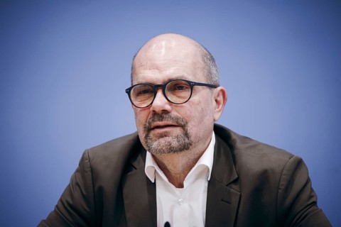 Reinhard Busse, TU Berlin), recorded at a federal press conference on the topic of quality of care
