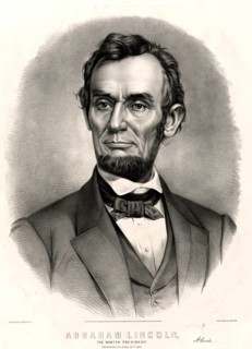 Abraham Lincoln (born 12 February 1809 near Hodgenville, died 15 April 1865 in Washington, D.C.)