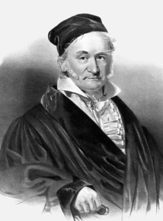 Johann Carl Friedrich Gauss, 1777 - 1855, German mathematician, astronomer and physicist, digitally