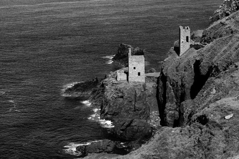 Ruin, Crown Mine engine houses, Botallack Tin Mine, tin mine, tin mine, mining, Pendeen, Trewellard
