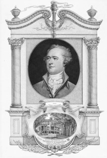 Alexander Hamilton (born 11 January 1755 or 1757 in Charlestown, Nevis, West Indies, now St Kitts