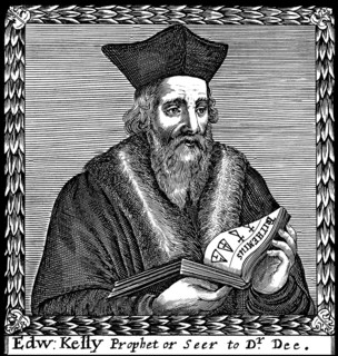 Edward Kelley or Kelly, also known as Edward Talbot, 1555 – 1597/8, an English Renaissance