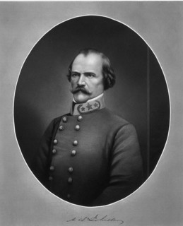 Albert Sidney Johnston (born 2 February 1803 in Washington, Mason County, Kentucky, died 6 April