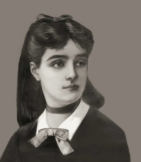 Marie-Sophie Germain, 1776 –1831, French mathematician, physicist and philosopher, digitally edited