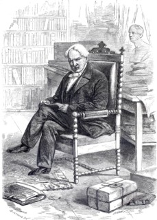 A historical portrait of the famous German naturalist and explorer Alexander von Humboldt