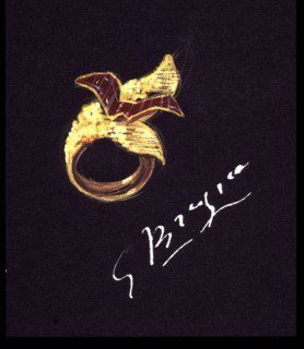 Braque, Projet de bague