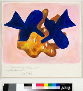 Braque, Les Oiseaux bleus