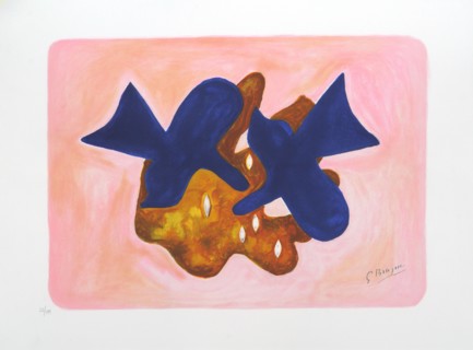 Braque, Les Oiseaux bleus