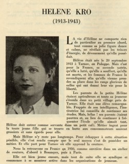 Register of the French Women's Union dedicated to heroic women who died for France