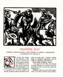 Rabelais : Chapitre 44 de "La vie très horrificque du Grand Gargantua"