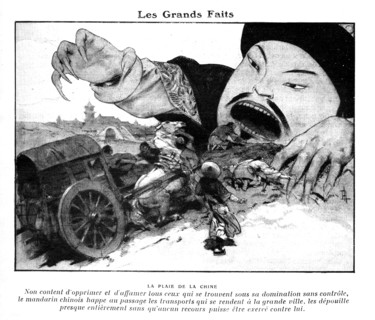 Je sais tout magazine caricature : "The plague of China"
