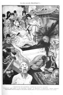 Je sais tout magazine caricature : "The plague of China"