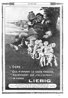 Publicité pour Liébig  in le journal "Je sais tout"