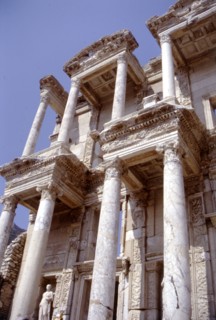 The Library of Celsus (detail)