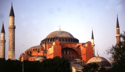 La basilique Sainte-Sophie à Istanbul