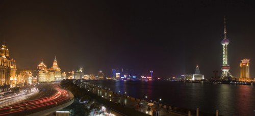the Bund of Shanghai