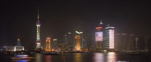 the Bund of Shanghai