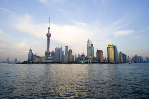 the Bund of Shanghai