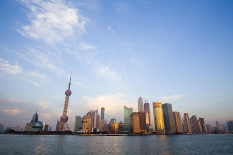 the Bund of Shanghai