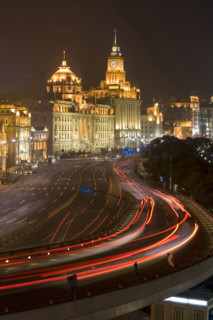 the Bund of Shanghai