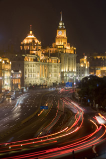 the Bund of Shanghai