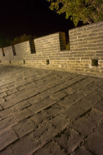 Night Scene of Great Wall in Badaling