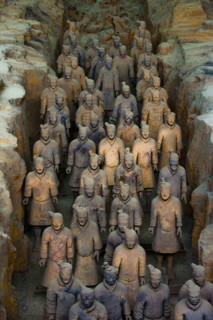the Emperor Qin's Terra-cotta Warriors,Terra-cotta,Terracotta,Terra cotta,Xi'an