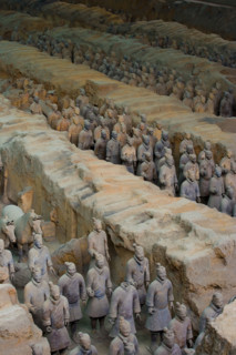 the Emperor Qin's Terra-cotta Warriors,Terra-cotta,Terracotta,Terra cotta,Xi'an
