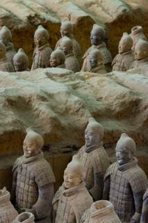 the Emperor Qin's Terra-cotta Warriors,Terra-cotta,Terracotta,Terra cotta,Xi'an