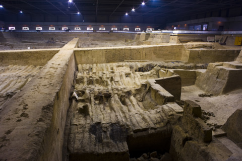 the Emperor Qin's Terra-cotta Warriors,Terra-cotta,Terracotta,Terra cotta,Xi'an