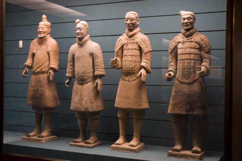 the Emperor Qin's Terra-cotta Warriors,Terra-cotta,Terracotta,Terra cotta,Xi'an