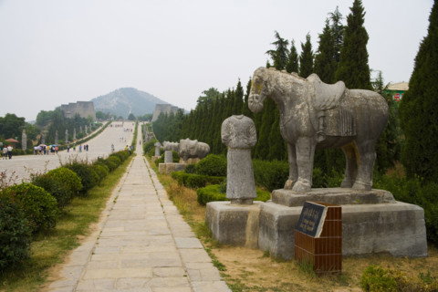 The Qian Tomb,Xi'an