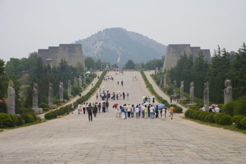 The Qian Tomb,Xi'an
