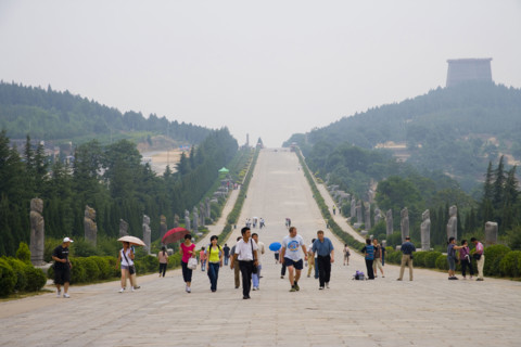 The Qian Tomb,Xi'an